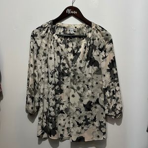 Paraphrase Chiffon floral top